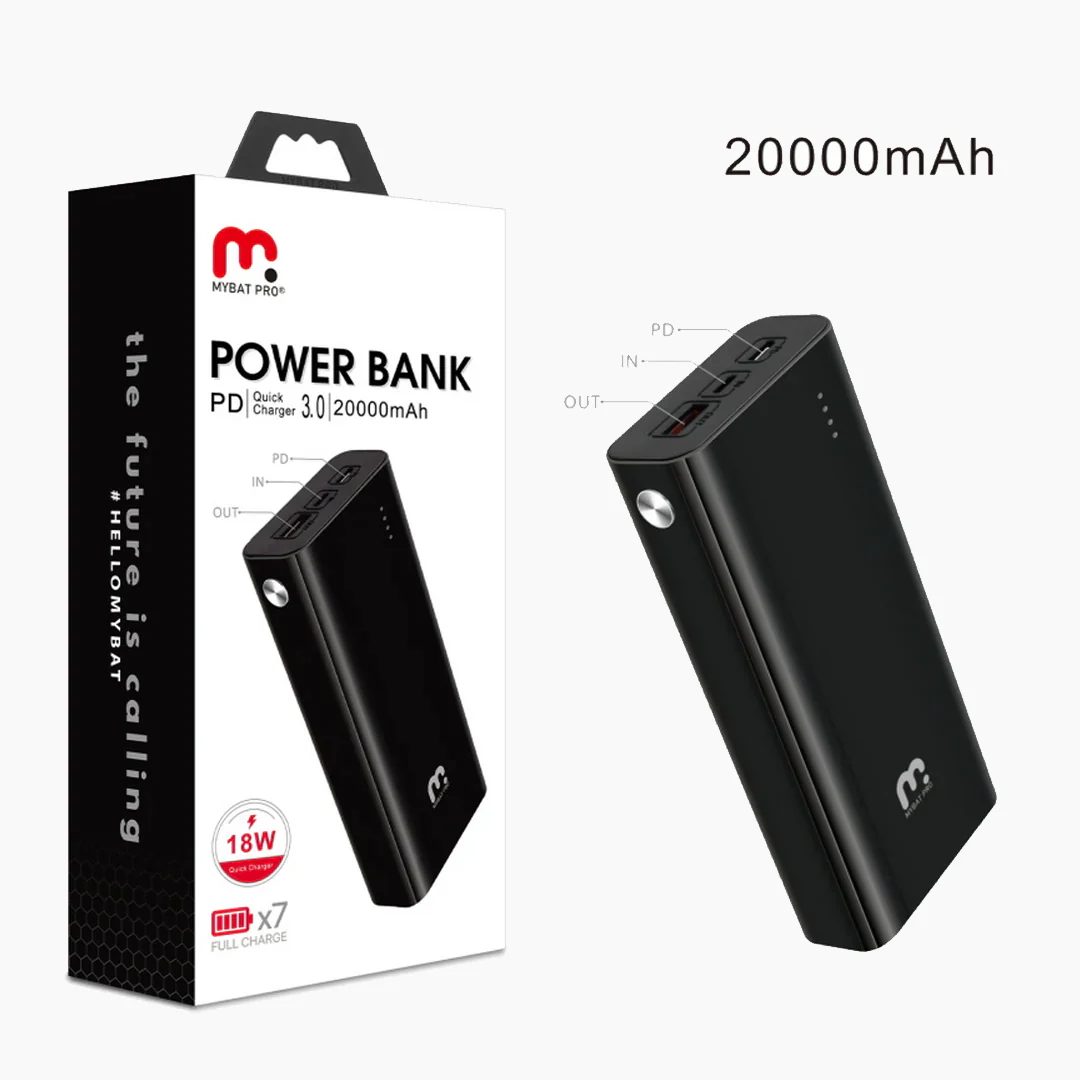 20000mAh Portable Power Bank